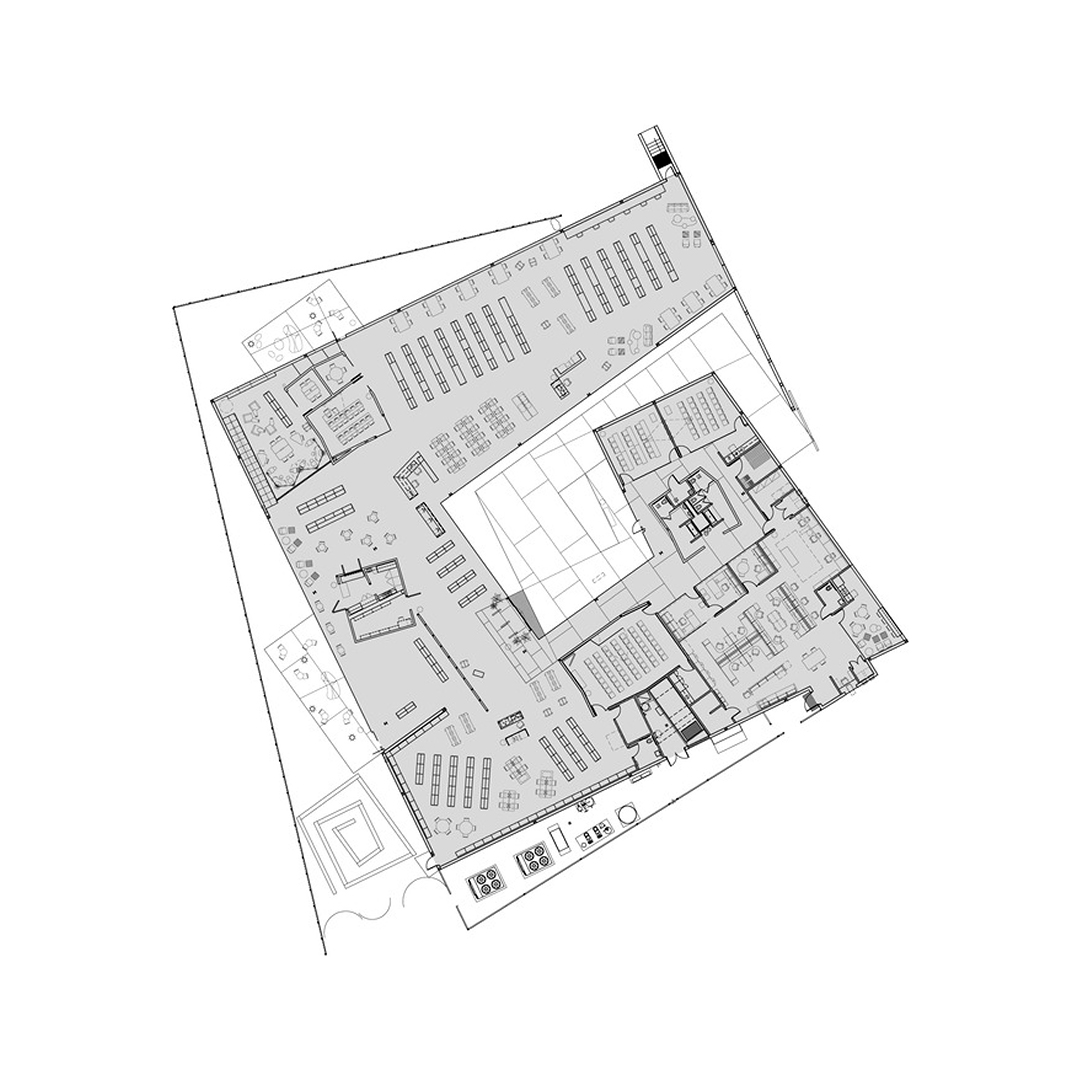 Floor Plan Arabian Public Library